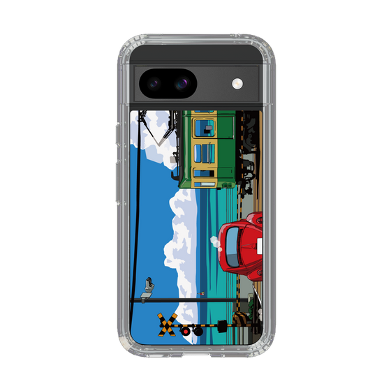 Slim Protection Case［ Studio Alec Shonan Story - Enoden, Horizon, and Cumulonimbus Clouds ］