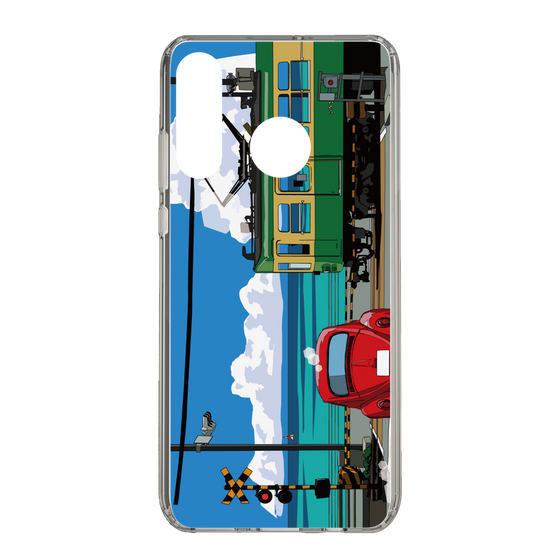 Slim Protection Case［ Studio Alec Shonan Story - Enoden, Horizon, and Cumulonimbus Clouds ］