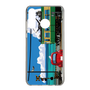 Slim Protection Case［ Studio Alec Shonan Story - Enoden, Horizon, and Cumulonimbus Clouds ］