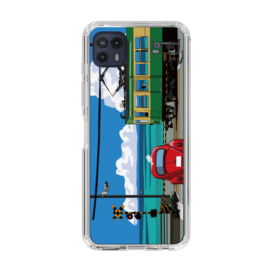 Slim Protection Case［ Studio Alec Shonan Story - Enoden, Horizon, and Cumulonimbus Clouds ］