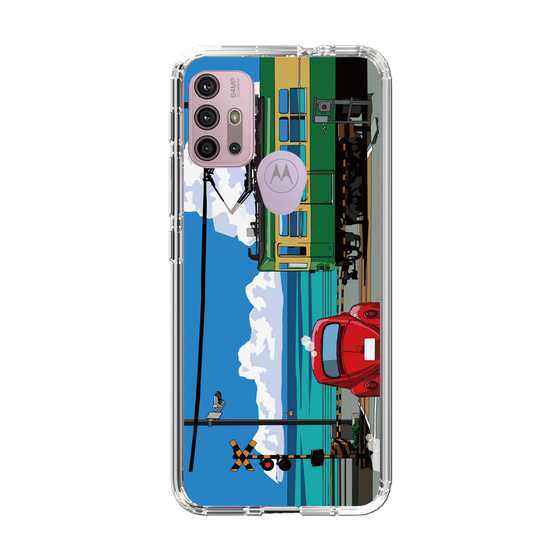 Slim Protection Case［ Studio Alec Shonan Story - Enoden, Horizon, and Cumulonimbus Clouds ］