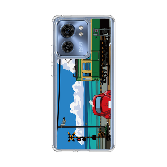 Slim Protection Case［ Studio Alec Shonan Story - Enoden, Horizon, and Cumulonimbus Clouds ］