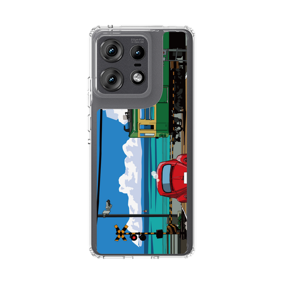 Slim Protection Case［ Studio Alec Shonan Story - Enoden, Horizon, and Cumulonimbus Clouds ］
