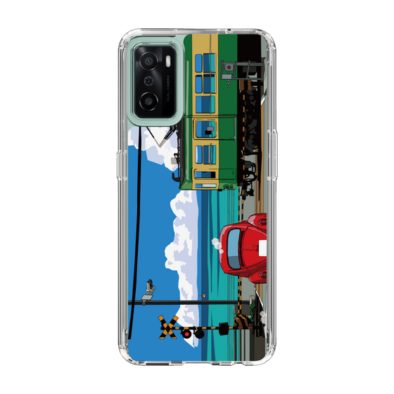 Slim Protection Case［ Studio Alec Shonan Story - Enoden, Horizon, and Cumulonimbus Clouds ］