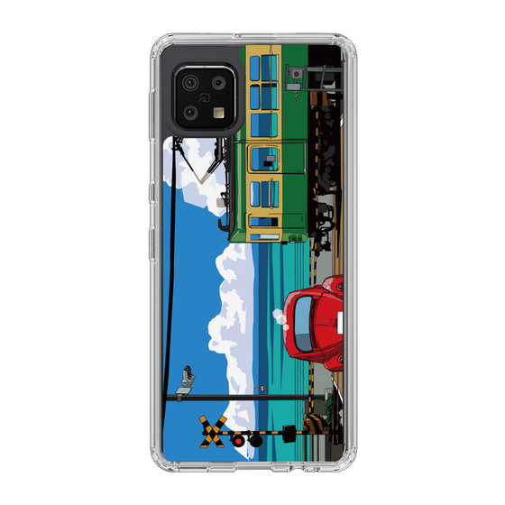 Slim Protection Case［ Studio Alec Shonan Story - Enoden, Horizon, and Cumulonimbus Clouds ］