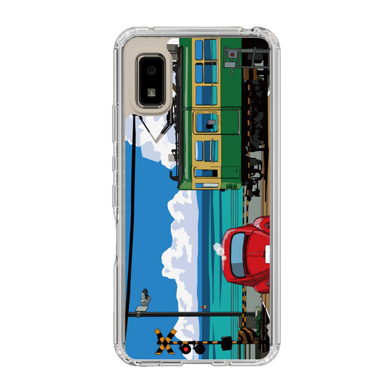 Slim Protection Case［ Studio Alec Shonan Story - Enoden, Horizon, and Cumulonimbus Clouds ］