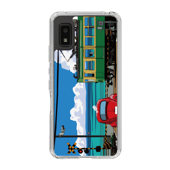 Slim Protection Case［ Studio Alec Shonan Story - Enoden, Horizon, and Cumulonimbus Clouds ］