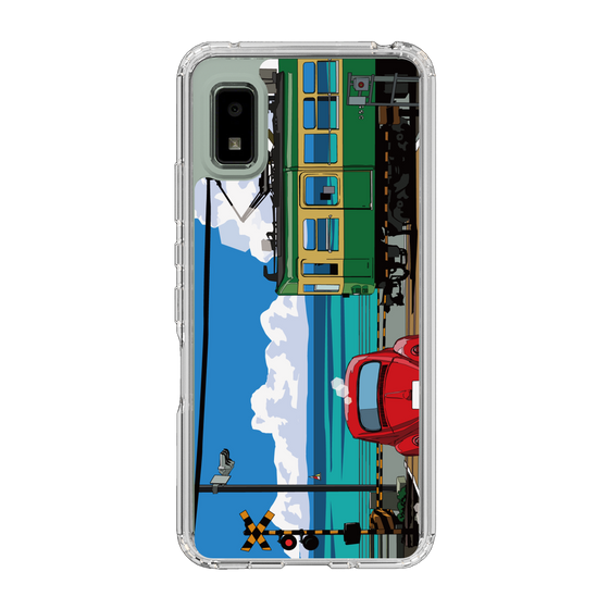 Slim Protection Case［ Studio Alec Shonan Story - Enoden, Horizon, and Cumulonimbus Clouds ］