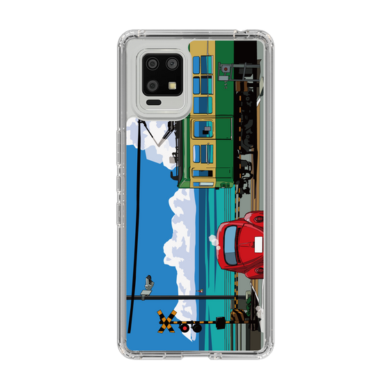 Slim Protection Case［ Studio Alec Shonan Story - Enoden, Horizon, and Cumulonimbus Clouds ］