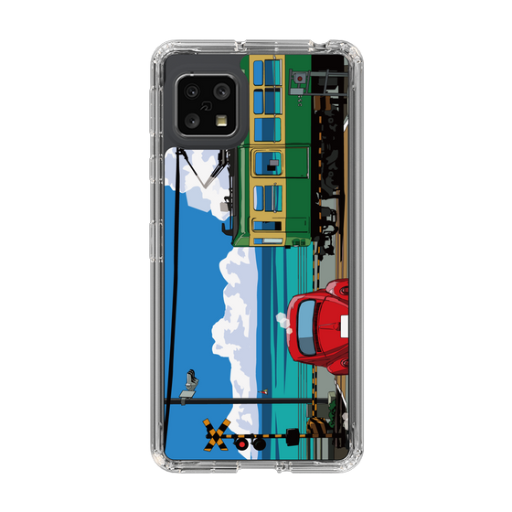 Slim Protection Case［ Studio Alec Shonan Story - Enoden, Horizon, and Cumulonimbus Clouds ］