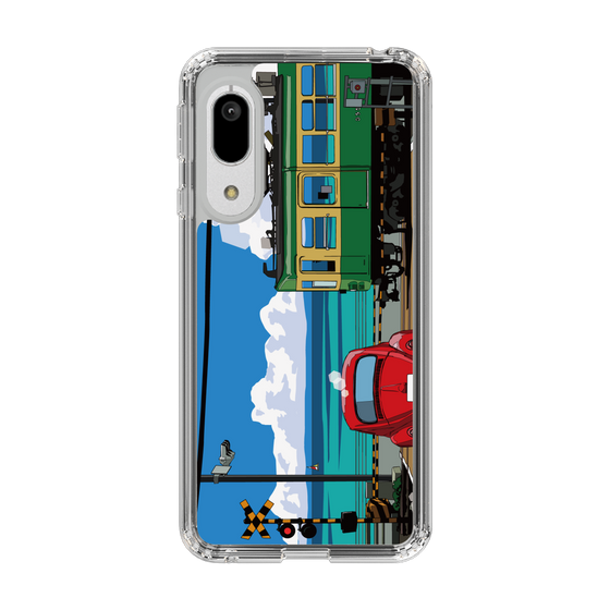 Slim Protection Case［ Studio Alec Shonan Story - Enoden, Horizon, and Cumulonimbus Clouds ］