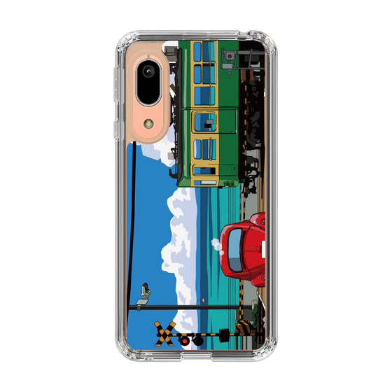 Slim Protection Case［ Studio Alec Shonan Story - Enoden, Horizon, and Cumulonimbus Clouds ］