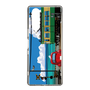 Slim Protection Case［ Studio Alec Shonan Story - Enoden, Horizon, and Cumulonimbus Clouds ］