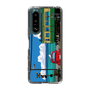 Slim Protection Case［ Studio Alec Shonan Story - Enoden, Horizon, and Cumulonimbus Clouds ］