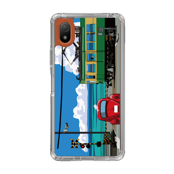 Slim Protection Case［ Studio Alec Shonan Story - Enoden, Horizon, and Cumulonimbus Clouds ］