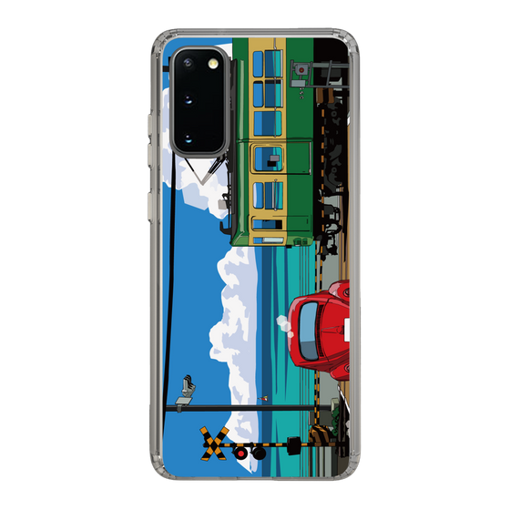 Slim Protection Case［ Studio Alec Shonan Story - Enoden, Horizon, and Cumulonimbus Clouds ］