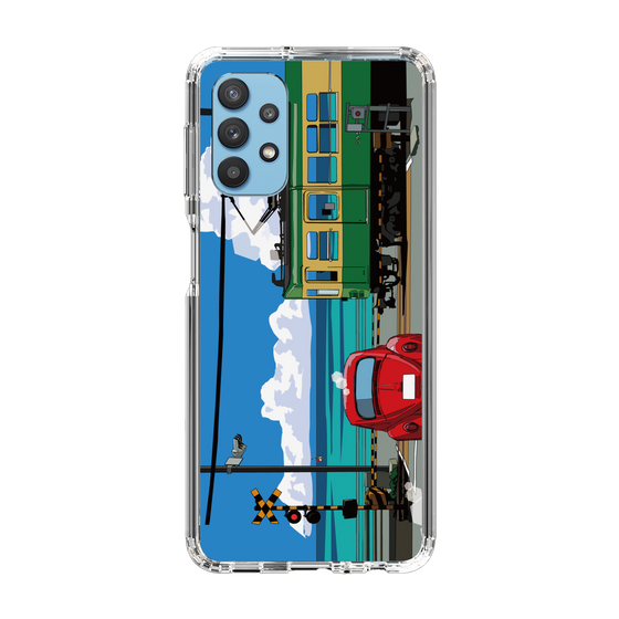 Slim Protection Case［ Studio Alec Shonan Story - Enoden, Horizon, and Cumulonimbus Clouds ］