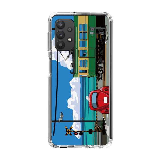 Slim Protection Case［ Studio Alec Shonan Story - Enoden, Horizon, and Cumulonimbus Clouds ］