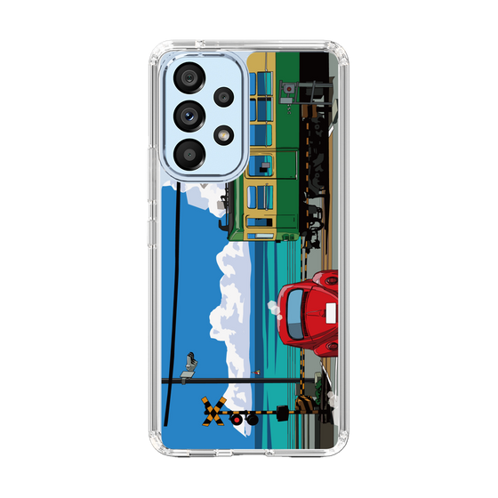 Slim Protection Case［ Studio Alec Shonan Story - Enoden, Horizon, and Cumulonimbus Clouds ］