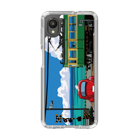 Slim Protection Case［ Studio Alec Shonan Story - Enoden, Horizon, and Cumulonimbus Clouds ］