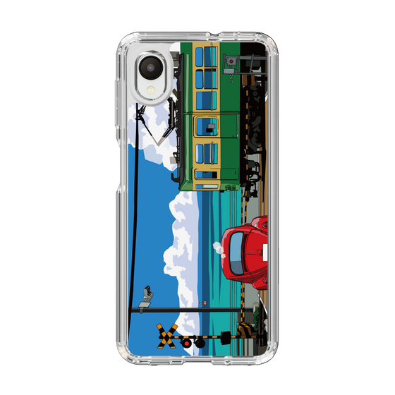 Slim Protection Case［ Studio Alec Shonan Story - Enoden, Horizon, and Cumulonimbus Clouds ］