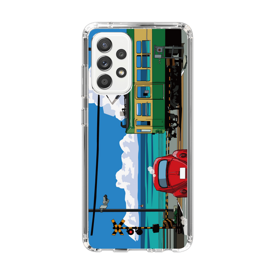 Slim Protection Case［ Studio Alec Shonan Story - Enoden, Horizon, and Cumulonimbus Clouds ］