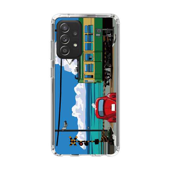 Slim Protection Case［ Studio Alec Shonan Story - Enoden, Horizon, and Cumulonimbus Clouds ］