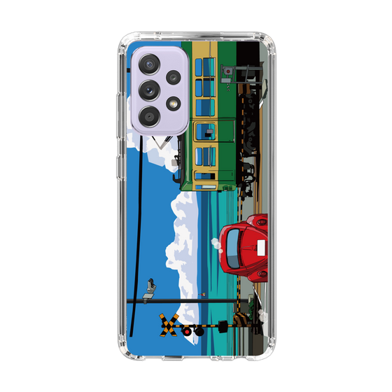 Slim Protection Case［ Studio Alec Shonan Story - Enoden, Horizon, and Cumulonimbus Clouds ］