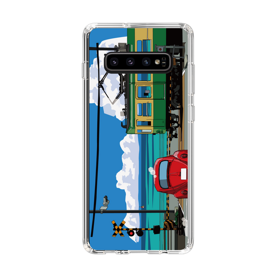 Slim Protection Case［ Studio Alec Shonan Story - Enoden, Horizon, and Cumulonimbus Clouds ］