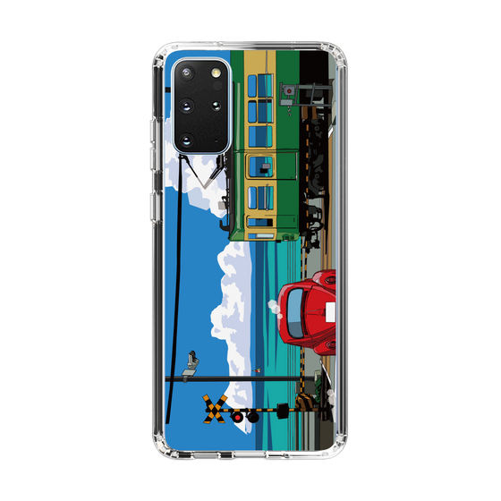 Slim Protection Case［ Studio Alec Shonan Story - Enoden, Horizon, and Cumulonimbus Clouds ］