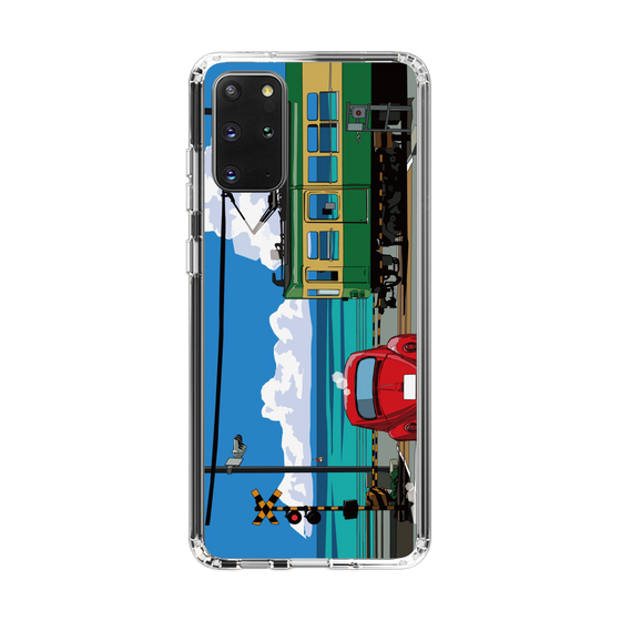 Slim Protection Case［ Studio Alec Shonan Story - Enoden, Horizon, and Cumulonimbus Clouds ］