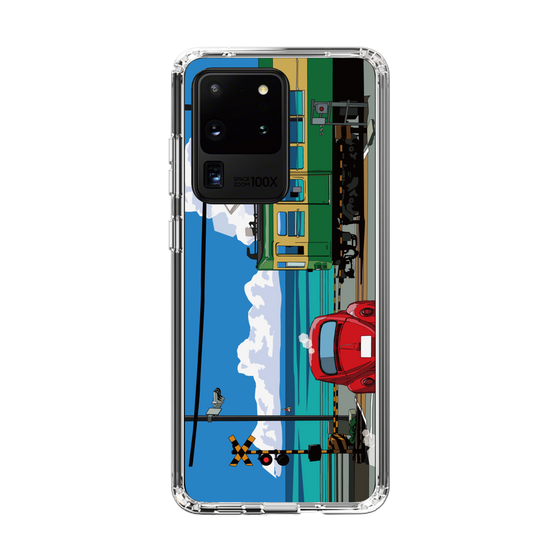 Slim Protection Case［ Studio Alec Shonan Story - Enoden, Horizon, and Cumulonimbus Clouds ］