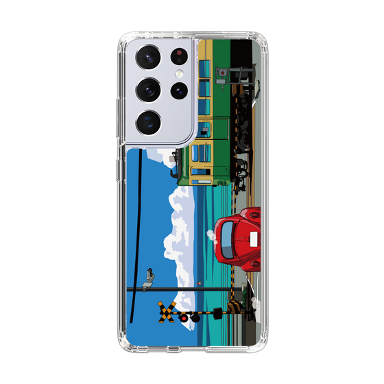 Slim Protection Case［ Studio Alec Shonan Story - Enoden, Horizon, and Cumulonimbus Clouds ］