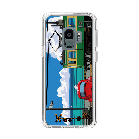 Slim Protection Case［ Studio Alec Shonan Story - Enoden, Horizon, and Cumulonimbus Clouds ］