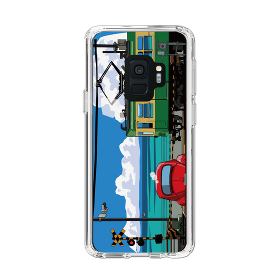 Slim Protection Case［ Studio Alec Shonan Story - Enoden, Horizon, and Cumulonimbus Clouds ］