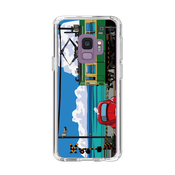 Slim Protection Case［ Studio Alec Shonan Story - Enoden, Horizon, and Cumulonimbus Clouds ］