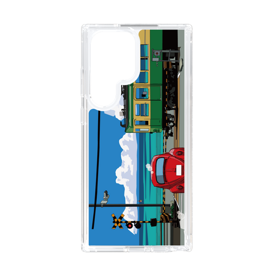 Slim Protection Case［ Studio Alec Shonan Story - Enoden, Horizon, and Cumulonimbus Clouds ］