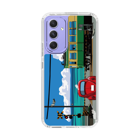Slim Protection Case［ Studio Alec Shonan Story - Enoden, Horizon, and Cumulonimbus Clouds ］