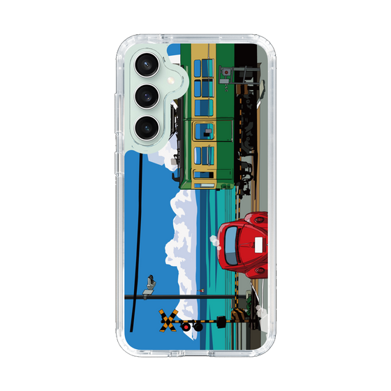 Slim Protection Case［ Studio Alec Shonan Story - Enoden, Horizon, and Cumulonimbus Clouds ］