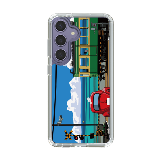 Slim Protection Case［ Studio Alec Shonan Story - Enoden, Horizon, and Cumulonimbus Clouds ］