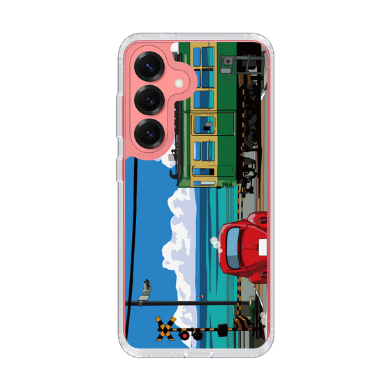 Slim Protection Case［ Studio Alec Shonan Story - Enoden, Horizon, and Cumulonimbus Clouds ］