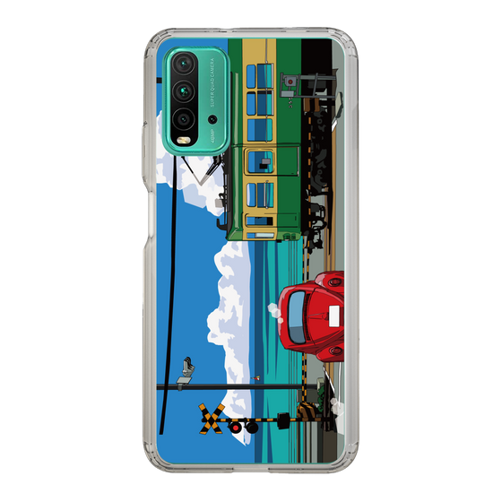 Slim Protection Case［ Studio Alec Shonan Story - Enoden, Horizon, and Cumulonimbus Clouds ］