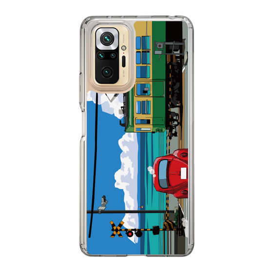 Slim Protection Case［ Studio Alec Shonan Story - Enoden, Horizon, and Cumulonimbus Clouds ］