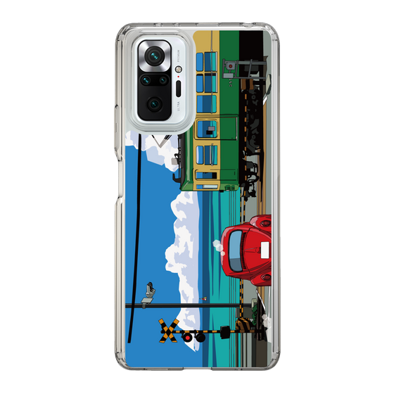 Slim Protection Case［ Studio Alec Shonan Story - Enoden, Horizon, and Cumulonimbus Clouds ］