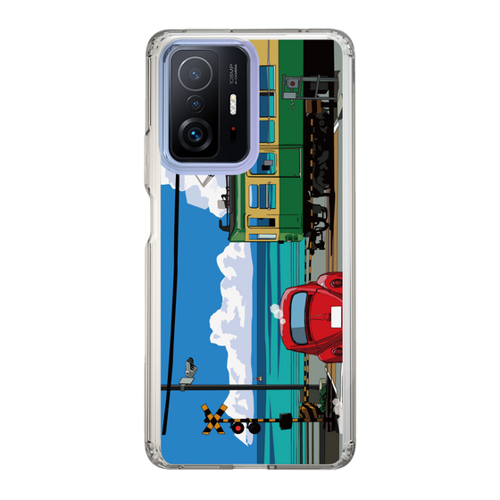 Slim Protection Case［ Studio Alec Shonan Story - Enoden, Horizon, and Cumulonimbus Clouds ］