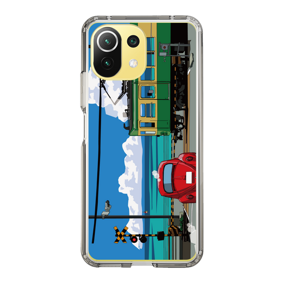 Slim Protection Case［ Studio Alec Shonan Story - Enoden, Horizon, and Cumulonimbus Clouds ］