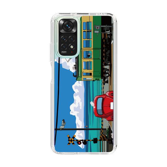 Slim Protection Case［ Studio Alec Shonan Story - Enoden, Horizon, and Cumulonimbus Clouds ］