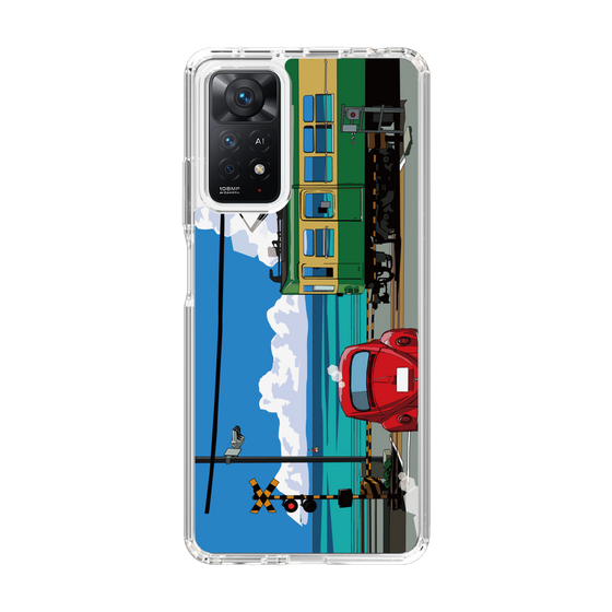 Slim Protection Case［ Studio Alec Shonan Story - Enoden, Horizon, and Cumulonimbus Clouds ］