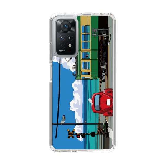Slim Protection Case［ Studio Alec Shonan Story - Enoden, Horizon, and Cumulonimbus Clouds ］