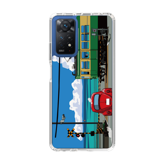 Slim Protection Case［ Studio Alec Shonan Story - Enoden, Horizon, and Cumulonimbus Clouds ］